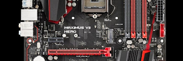  Motherboard  ASUS ROG Maximus VII Hero dengan fitur yang lengkap untuk para gamer