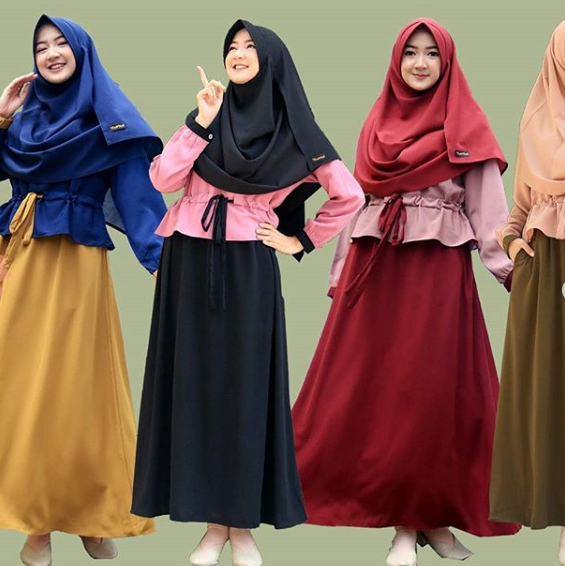 Warna Jilbab Yang Cocok Untuk Baju Warna Coklat Milo