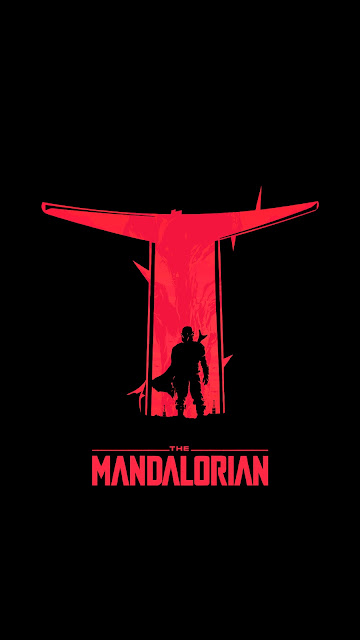 Get Minimalist Mandalorian Helmet Wallpaper Gif