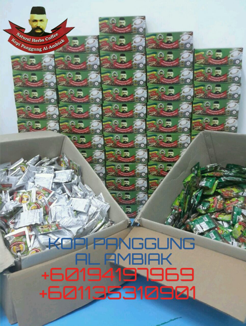 Kopi Panggung Al Ambiak English HQ OUR FAMOUS TONGKAT ALI COFFEE