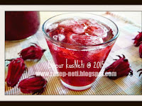 Resep Teh Rosella