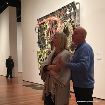 Frank Stella Retrospective at the de Young Museum in San Francisco, California