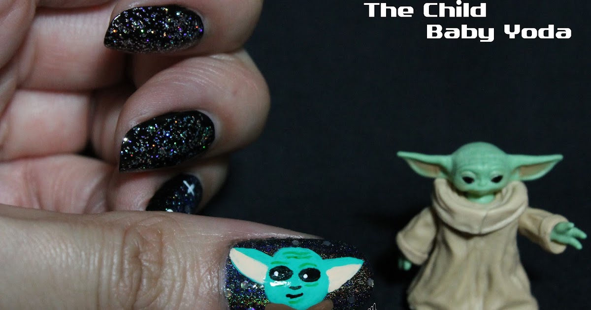 Munchkin’s Magnificent Manis Baby Yoda The Child Nail Design