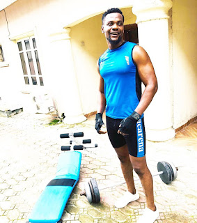 Gym, Fitness Workout : MC Shakara likes to workout to have a fit body