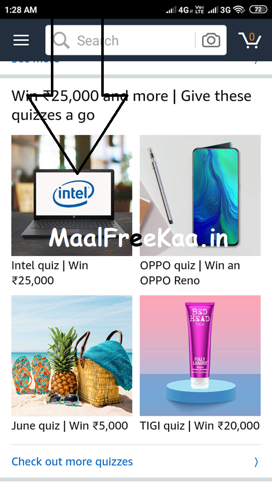 Intel Quiz Time Answer Win Rs 25000 Giveaway Free Sample Contest