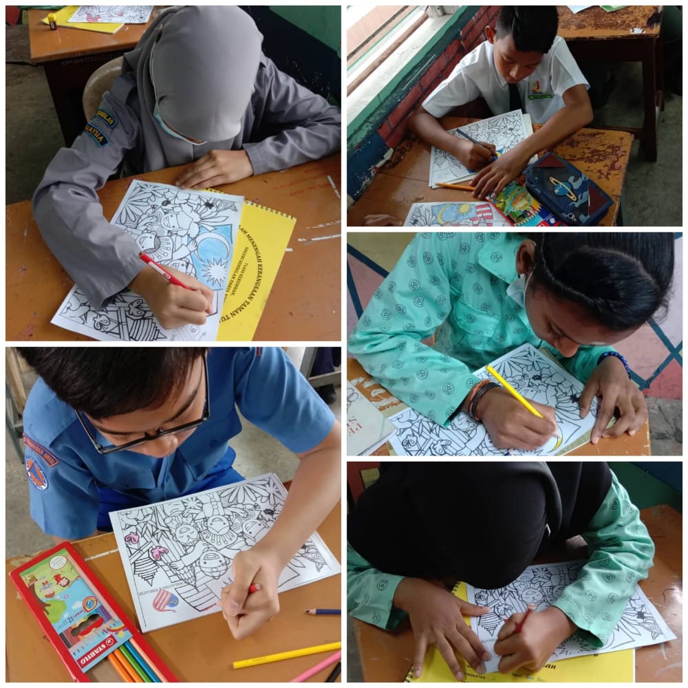 LAMAN WEB RASMI SMKTTJ Pertandingan Mewarna Poster Bagi Menengah