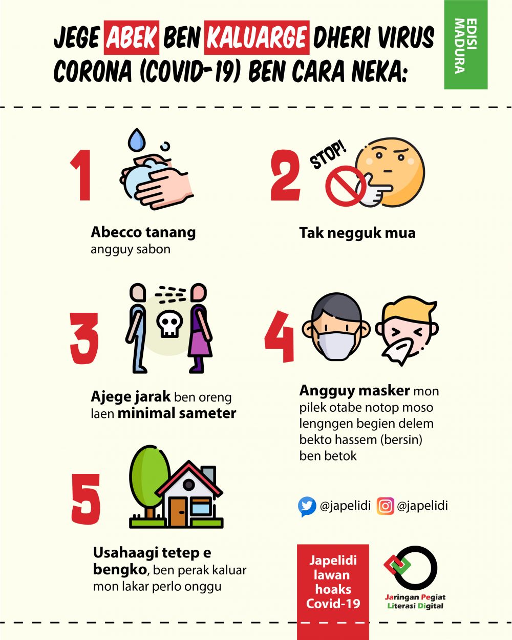  Contoh  Gambar  Poster  Himbauan Tentang Virus Corona  Mudah  