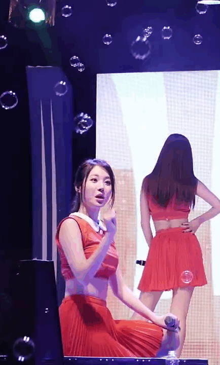 여아이돌 비눗방울.gif | 인스티즈