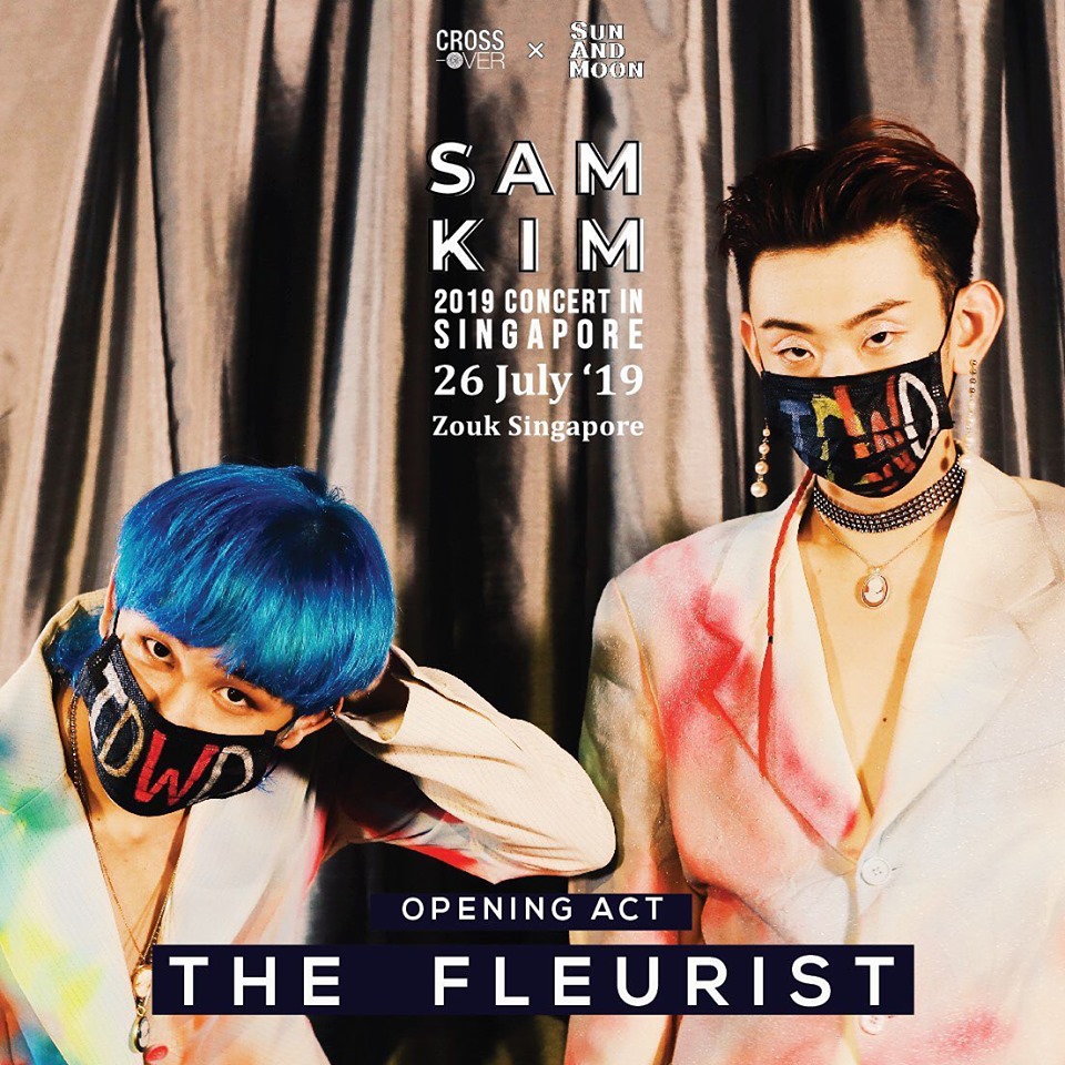 Sam Kim is Coming to Singapore for his 1st Solo Concert!