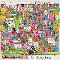 Kit : Farmhouse Easter by Clever Monkey Graphics