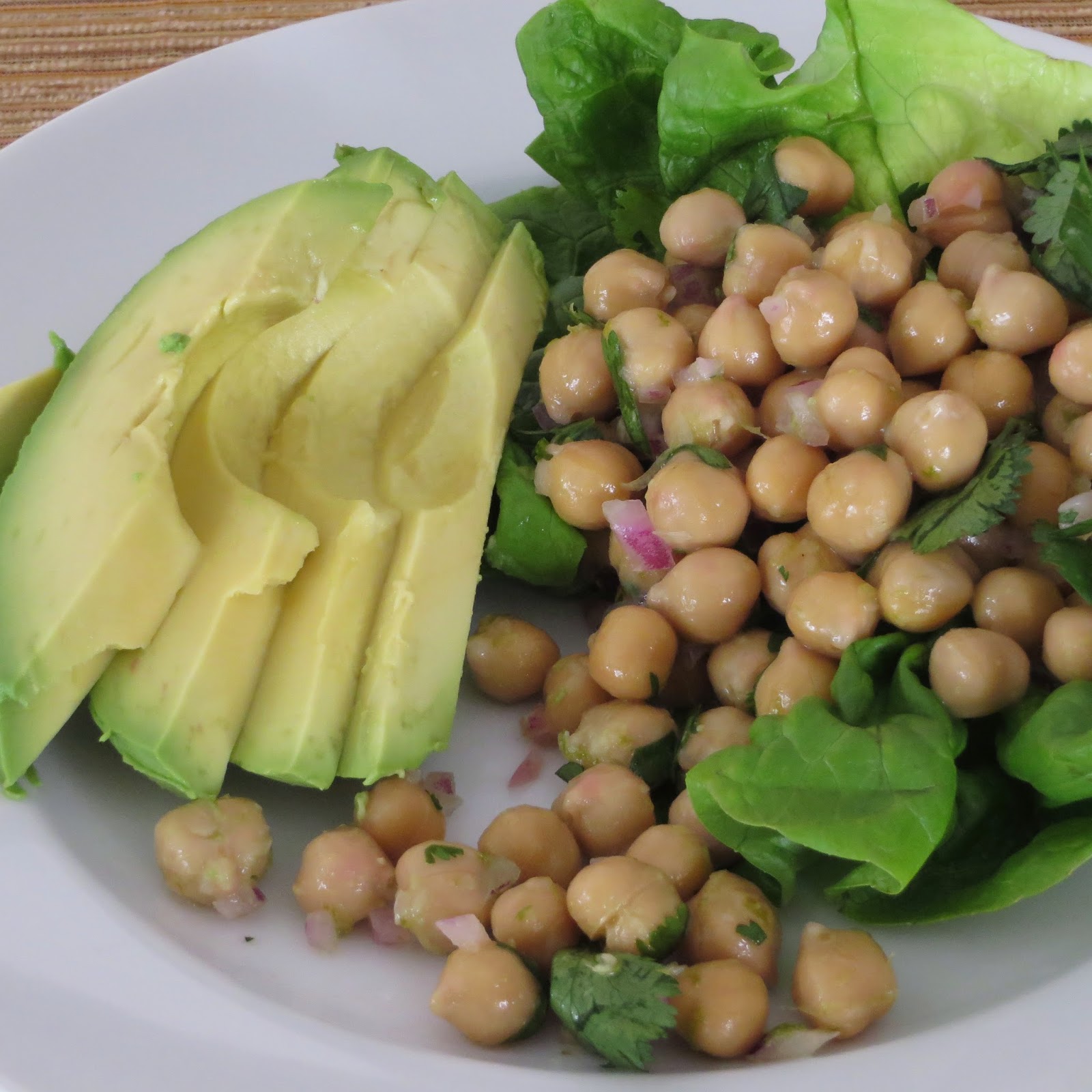 Tracy's Living Cookbook Chickpea Avocado Salad Forks Over Knives
