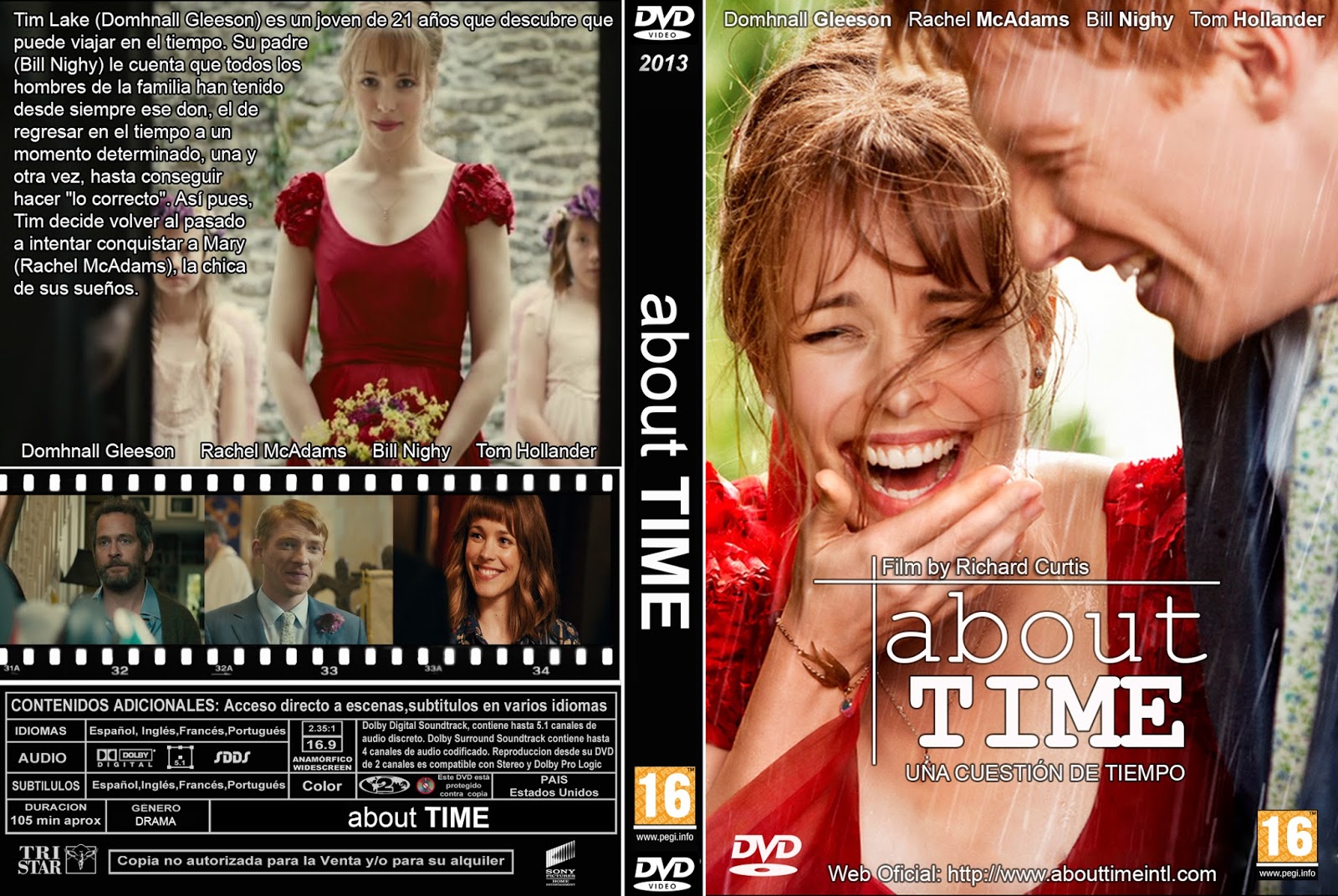 PB DVD Cover Caratula FREE ABOUT TIME DVD COVER 2013 PB DVD Cover Caratula FREE ABOUT TIME DVD COVER 2013