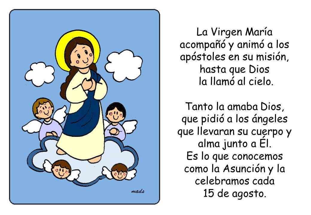 Religión Severo Ochoa La AsunciÓn De La Virgen MarÍa