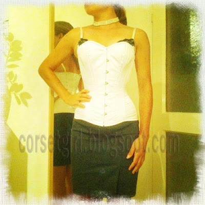 tight over-bust corset