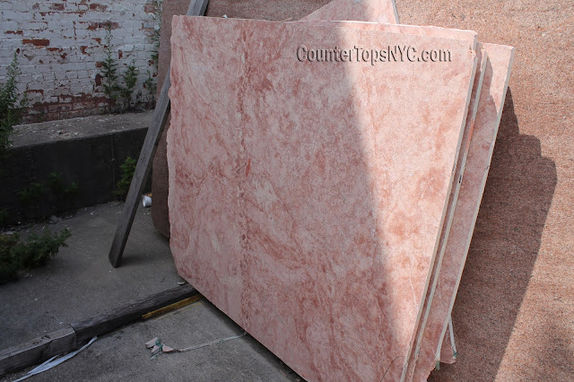 Travertine red countertop slab NYC Travertine red countertop slab NYC
