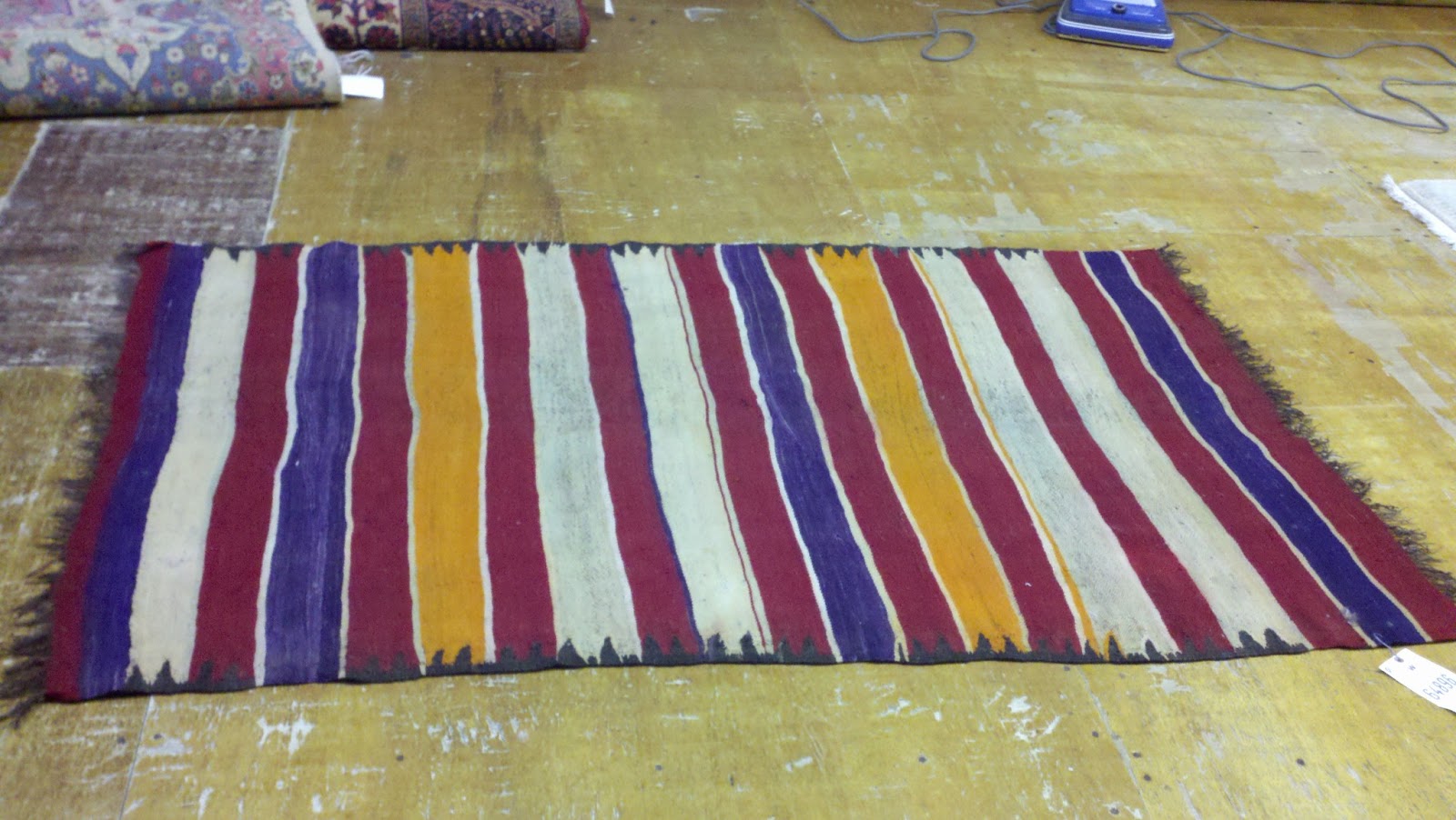 PureGreen Carpet Cleaning Navajo Rug Moth Damage Cleaning and Repair