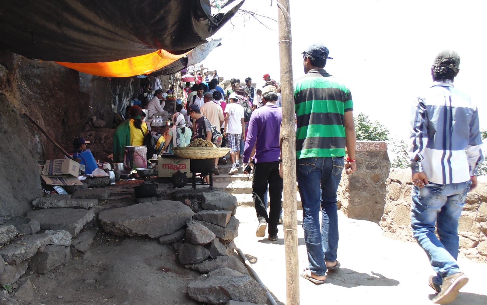 A short bike ride to Sinhagad Fort from Pune