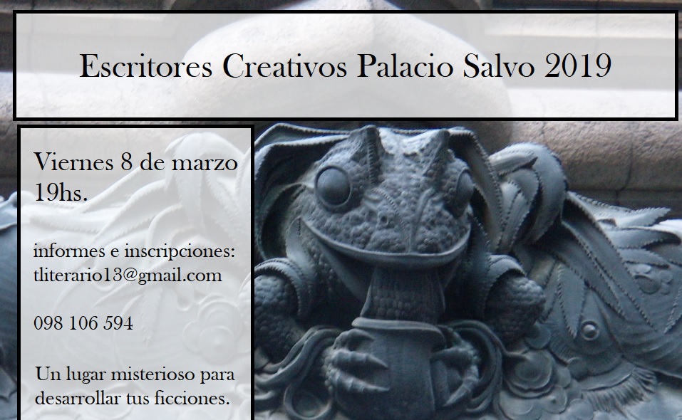 Taller literario Palacio Salvo 2019