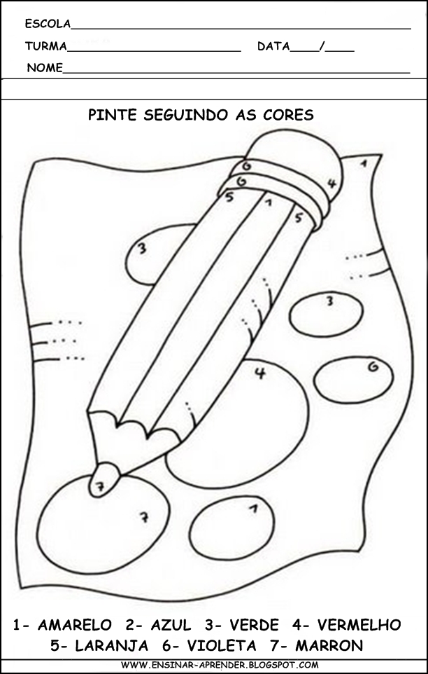 JORNAL R 7ª: ATIVIDADES PARA EDUCAÇÃO INFANTIL. PINTURA.