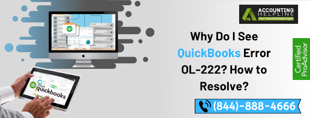 Why Do I See QuickBooks Error OL-222? How to Resolve?