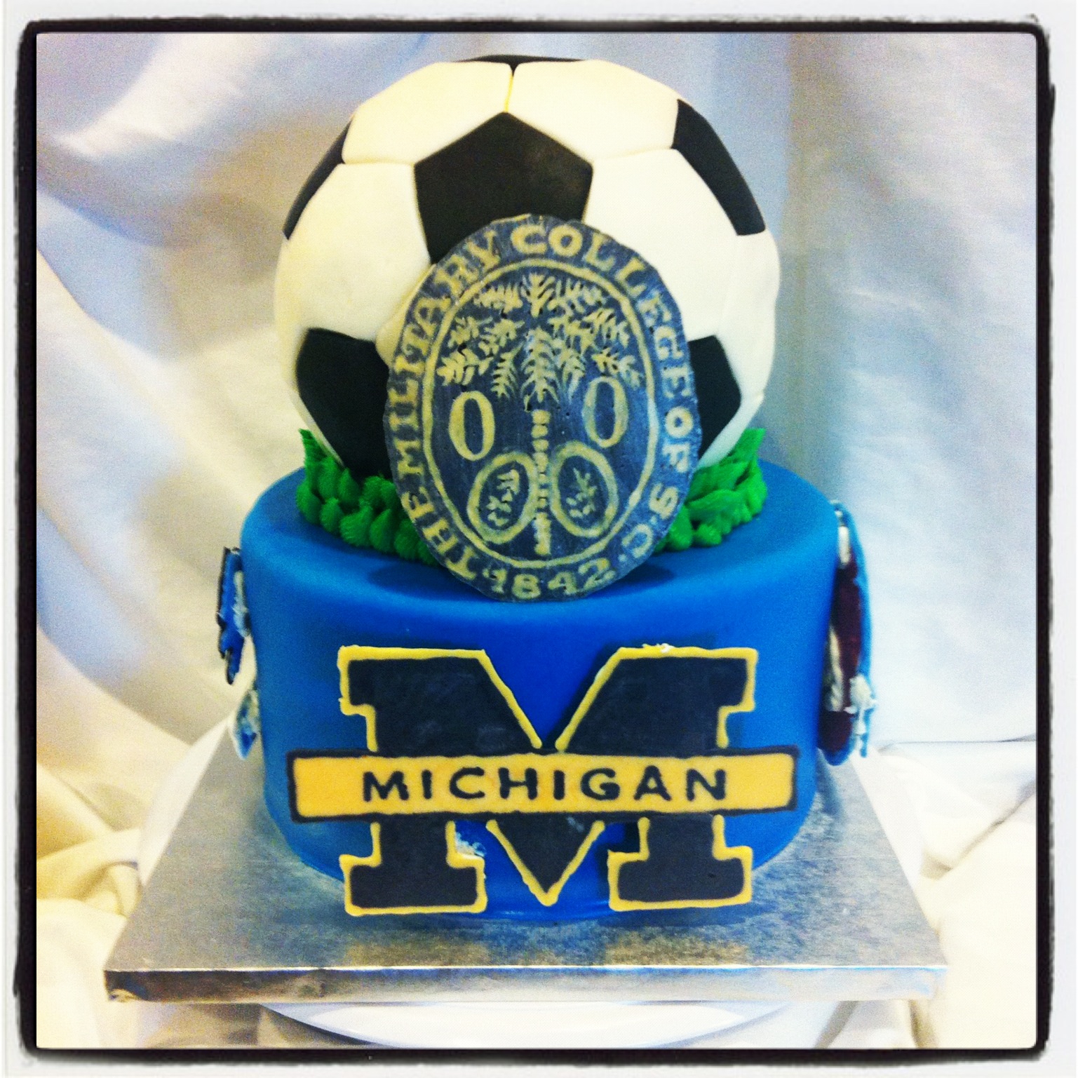 Simply Delicious Cakes Michigan Groom's Cake