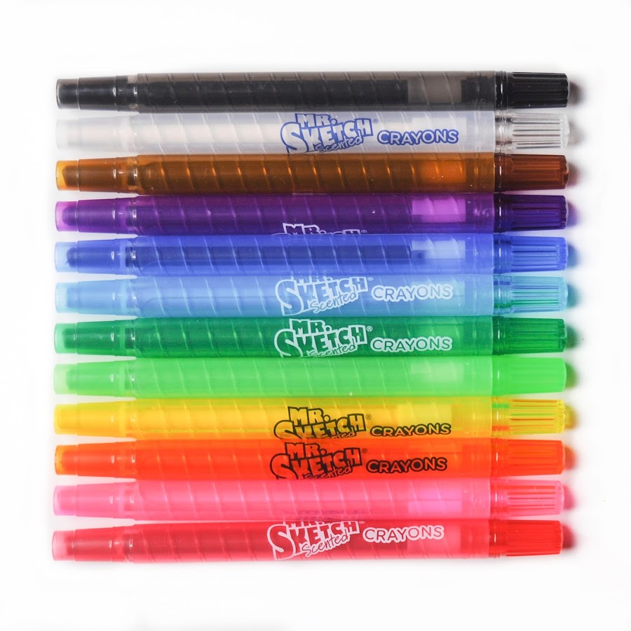 Mr. Sketch vs Crayola Silly Scents Scented Crayons