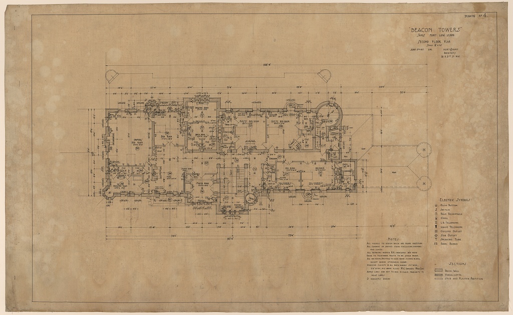 Old Long Island 'Beacon Towers' Now with Floor Plans