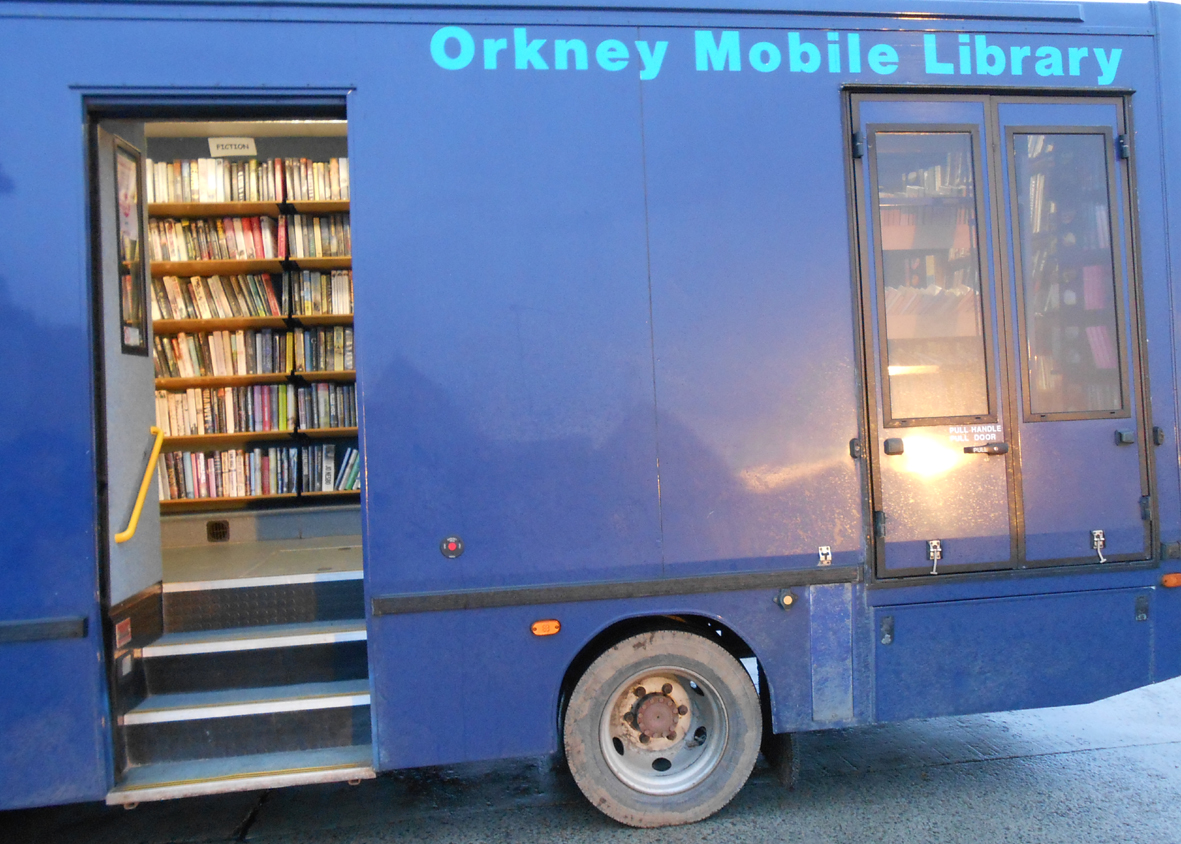 Reader in Orkney: Orkney Mobile Library - Dawn to Dusk