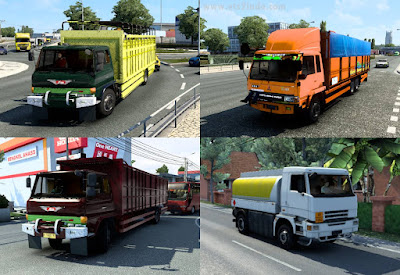 Traffic Pack Truck Indo - ETS2 1.41 Convoy
