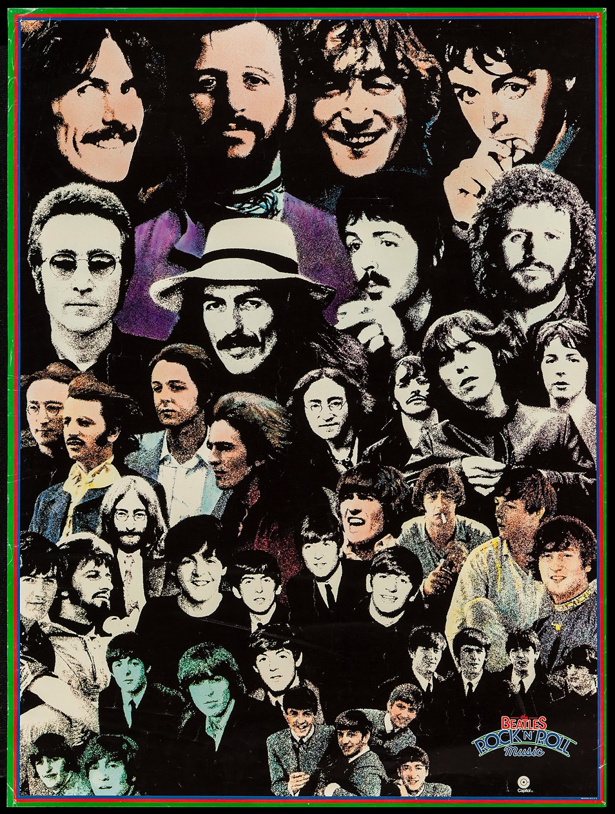 Pop Culture Safari! Beatles promotional poster for Rock'n'Roll Music