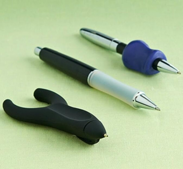 مقابض مطاطية للأقلام