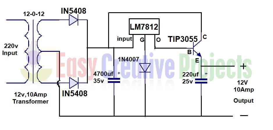 [DIAGRAM] Circuit Diagram 12v Power Supply - MYDIAGRAM.ONLINE