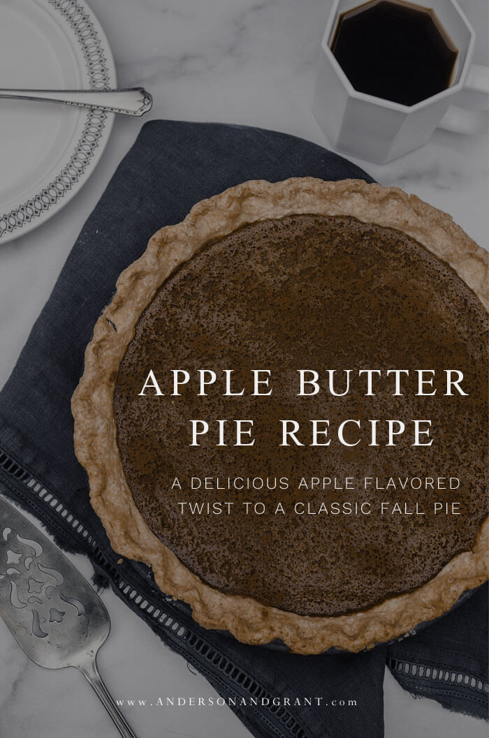 Apple Butter Pie Recipes A delicious apple flavored pie similar in appearance and texture to pumpkin but with a great sweet apple flavor!