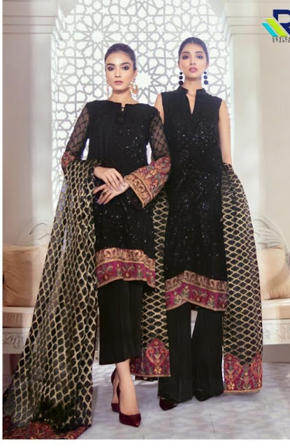 R9 Designer Sofia Georgette  Pakistani Suits Collection In Wholesale rate