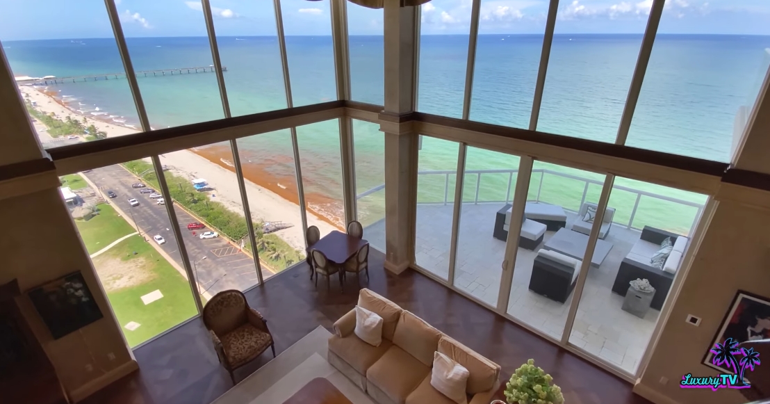 34 Photos vs. 6051 N Ocean Dr PH 5, Hollywood, FL Interior Design Luxury Penthouse Tour