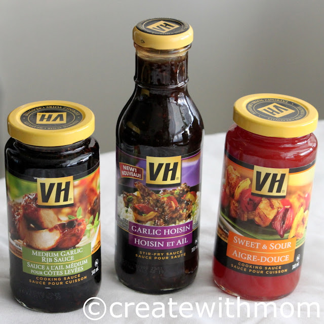 Create With Mom Tofu stir fried with Chinese cuisine inspired VH sauces