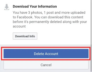 Facebook Account Delete kaise kare, facebook account deactivate kaise kare
