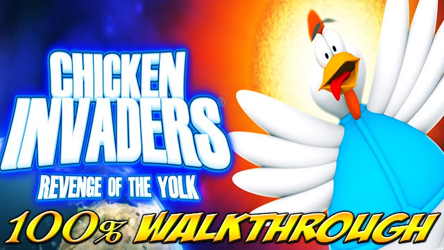 تحميل لعبة الفراخ Chicken Invaders Revenge of the Yolk