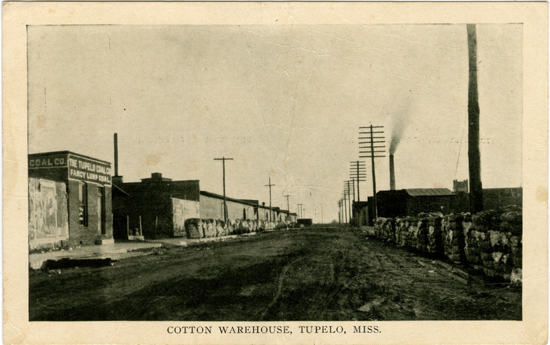 Urban Decay Partial Reuse Cotton Mills of Tupelo, Mississippi (B&W film)