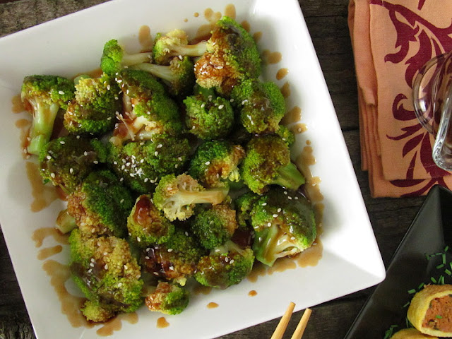 Брокколи с устричным соусом