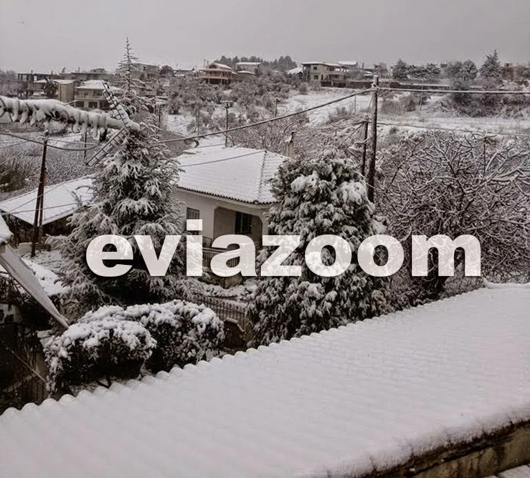 Εύβοια: Επιστρέφει ο χιονιάς - Έκτακτο δελτίο επιδείνωσης του καιρού - Σε ποιες περιοχές θα χιονίσει