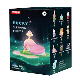 Pop Mart Blue Rhododendron Pucky Sleeping Forest Series Figure