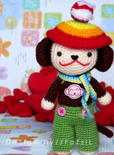 PATRON GRATIS MONO AMIGURUMI 362