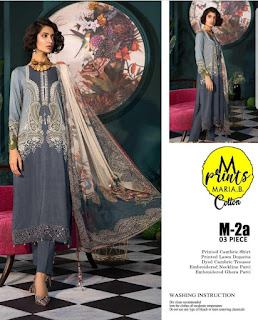 M Print Maria B Cambric Pakistani Suits Wholesaler