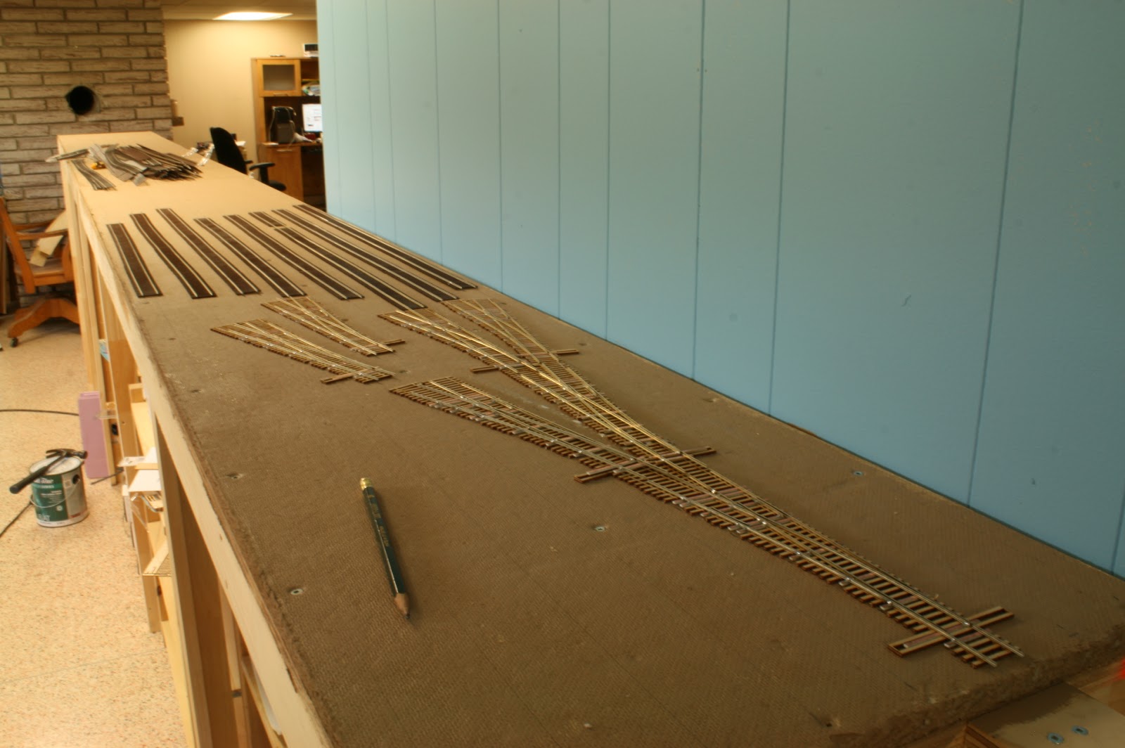 Elgin Car Shops Custom Model Assembly and Finishing Layout