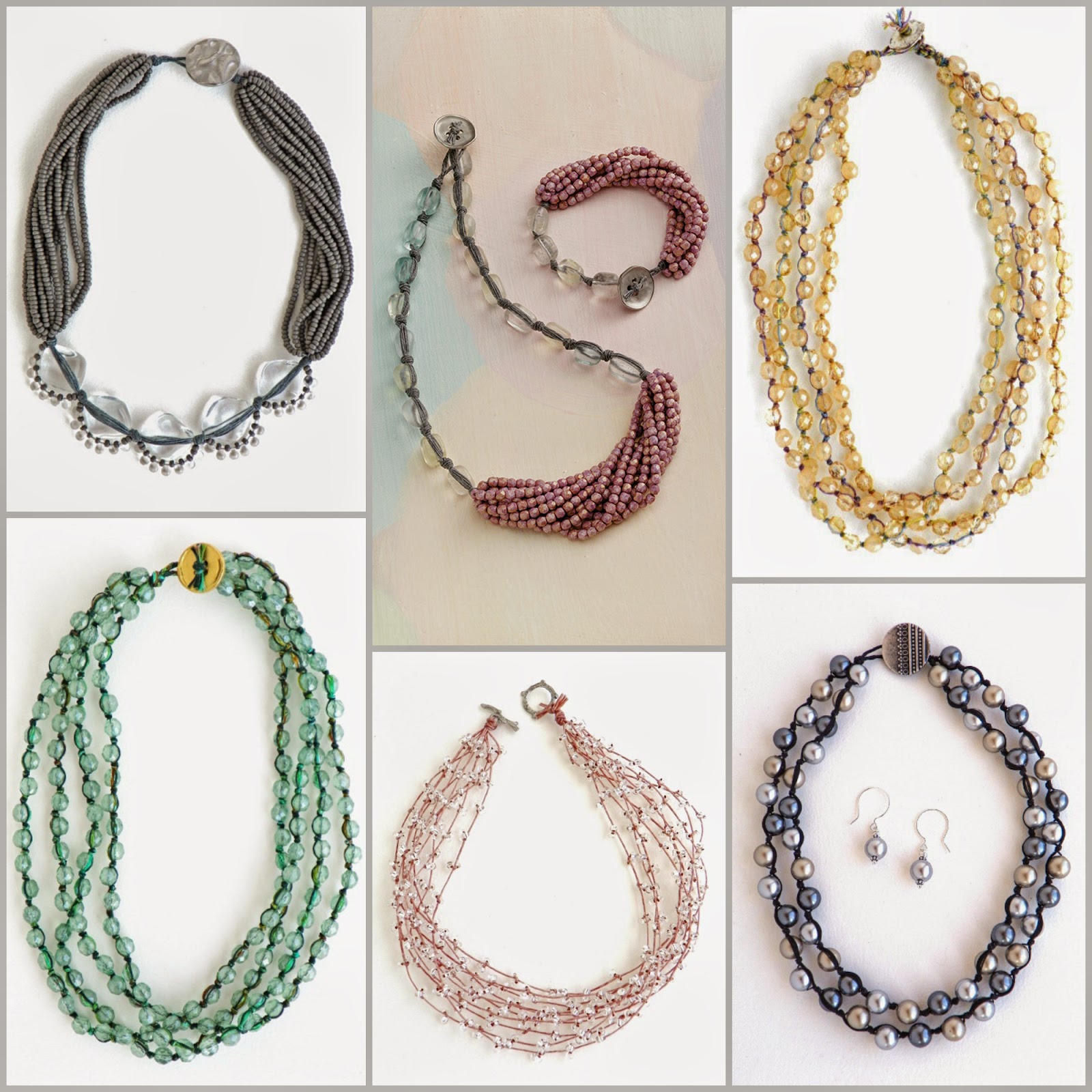 Erin Siegel Jewelry: Waxed Linen Jewelry, Tutorials and Giveaway!
