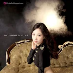 Hye Ji In Black Foto 15