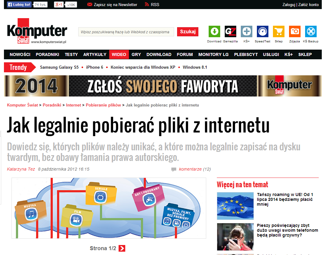 http://www.komputerswiat.pl/poradniki/internet/pobieranie-plikow/2012/10/jak-legalnie-pobierac-pliki-z-internetu.aspx