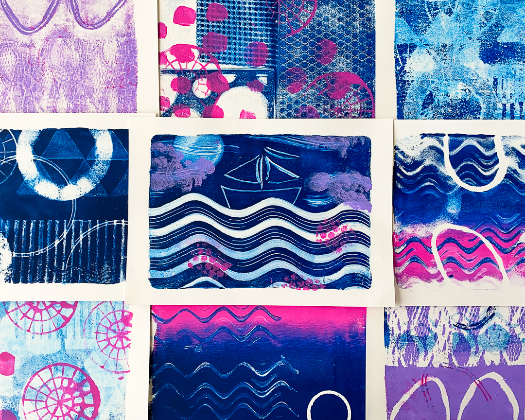 Printing with Gelli Arts® The Principle Methods of Gelli Arts® Gel