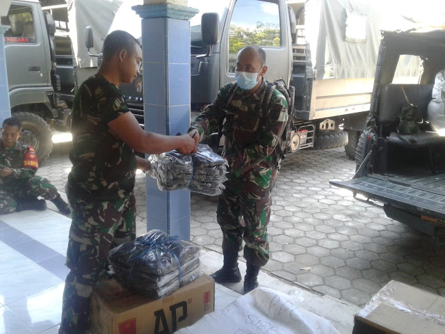 Penerimaan Kaporlap menambah semangat Satgas TMMD reguler 108 dalam bekerja